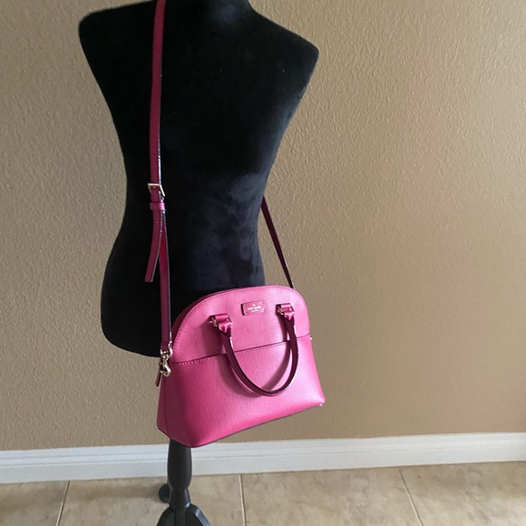 Kate Spade Hot Pink Satchel with wallet - Picture 2 of 12